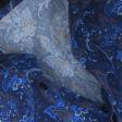 Print Blue Shirt : Party