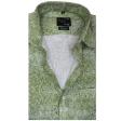 Print Green Shirt : Party