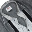 Print Gray Shirt : Ditto