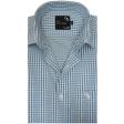 Checks Blue Shirt : Business