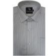 Stripes Gray Shirt : Business