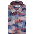 Print Blue Shirt : Ditto