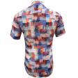 Print Blue Shirt : Ditto