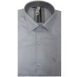 Self Design Gray Shirt : Slim