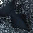 Print Black Shirt : Slim