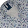 Print Blue Shirt : Slim
