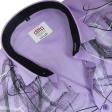 Handpainted Mauve Shirt : Ditto