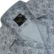 Print Navy Blue Shirt : Party