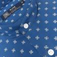 Print Blue Shirt : Party