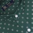 Print Green Shirt : Party