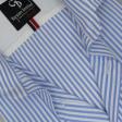 Stripes Blue Shirt : Business