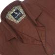 Checks Rust Shirt : Business