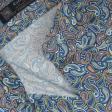 Print Blue Shirt : Party