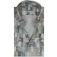 Print Green Shirt : Slim