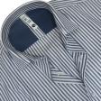 Stripes Blue Shirt : Slim