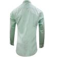 Plain Light Green Shirt : Slim