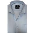 Plain Light Blue Shirt : Business