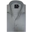 Plain Light Gray Shirt : Business