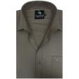 Plain Rust Shirt : Business