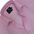 Self Design Pink Shirt : Business