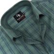 Checks Green Shirt : Business