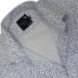 Print Blue Shirt : Party