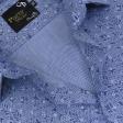 Print Blue Shirt : Party