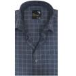 Checks Blue Shirt : Business