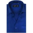 Self Design Blue Shirt : Business