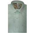 Self Design Pista Shirt : Slim