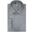 Self Design Gray Shirt : Slim