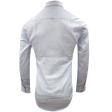 Self Design Gray Shirt : Slim