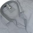 Self Design Gray Shirt : Slim