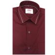 Combination Maroon Shirt : Ditto