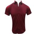 Combination Maroon Shirt : Ditto