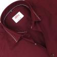 Combination Maroon Shirt : Ditto