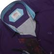 Handpainted Purple Shirt : Ditto