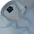 Plain Blue Shirt : Business