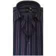 Stripes Maroon Shirt : Business