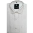 Self Design White Shirt : Business