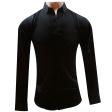 Plain Black Shirt : Slim