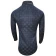 Checks Gray Shirt : Business