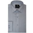 Stripes Light Blue Shirt : Business