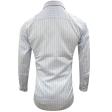 Stripes Light Blue Shirt : Business