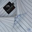 Stripes Light Blue Shirt : Business