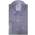 Stripes Purple Shirt : Slim