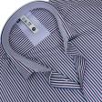 Stripes Purple Shirt : Slim