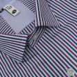 Stripes Purple Shirt : Slim