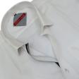 Self Design White Shirt : Slim