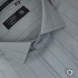 Stripes Light Gray Shirt : Business